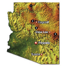 Arizona map