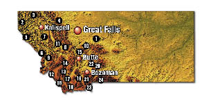 Montana map