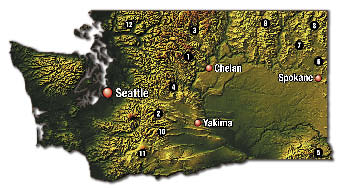 Washington map