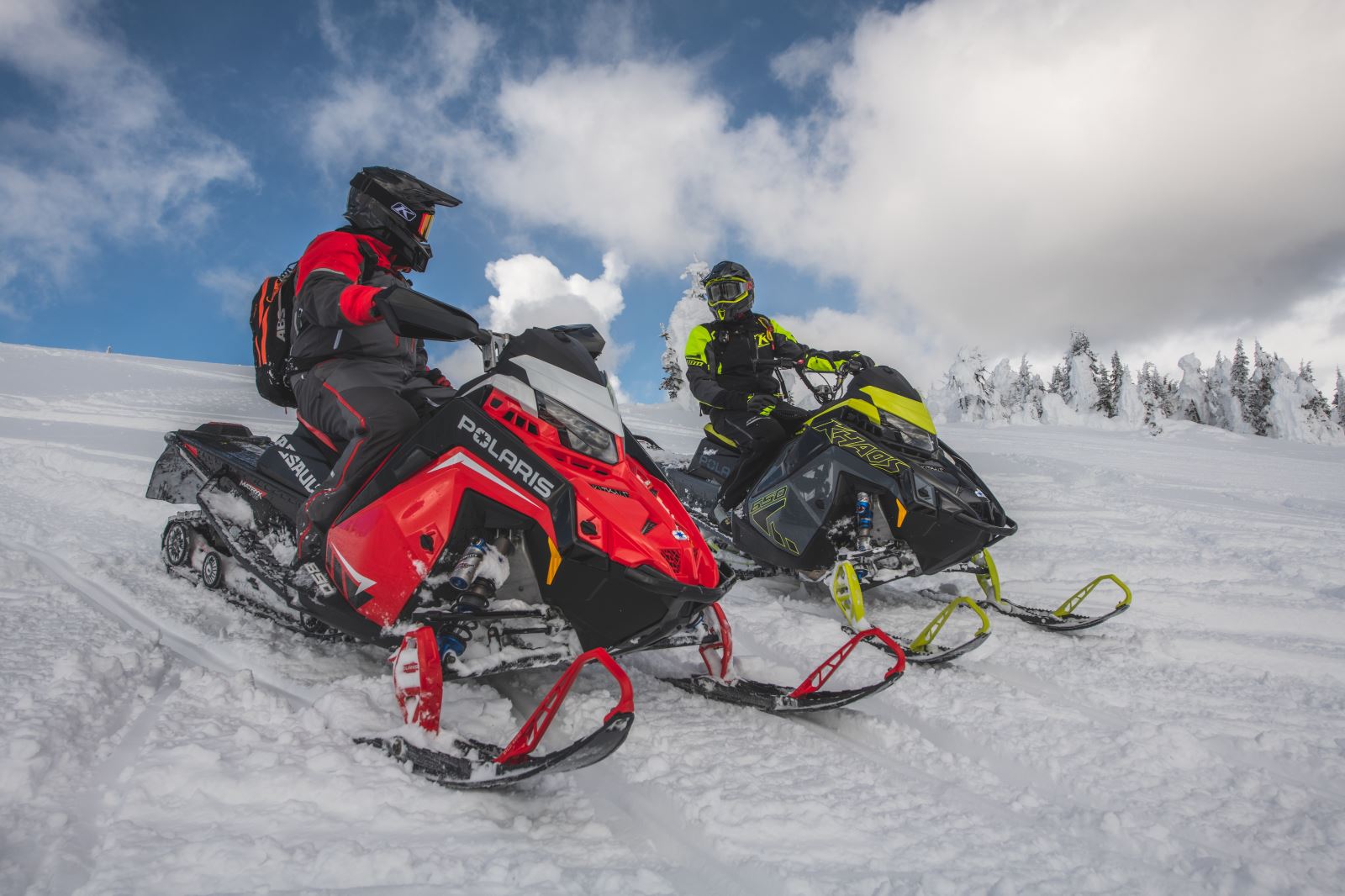 Polaris Khaos146 vs Switchback Assault 146 | SnoWest Magazine