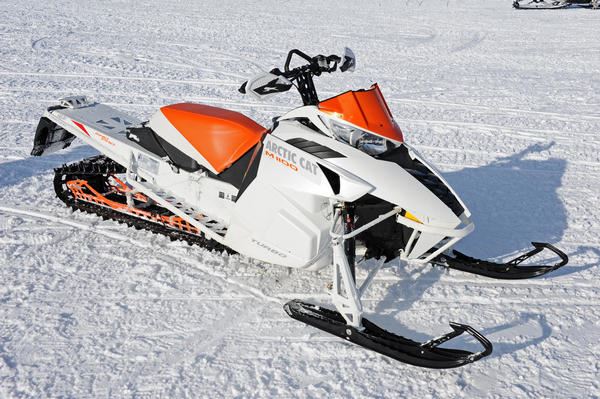 2012 Arctic Cat Snowmobiles (Updated) ProClimb mountain chassis holds all-new M800 Sno-Pro 