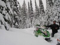 1 2 09 dan waist deep hand on sled.JPG